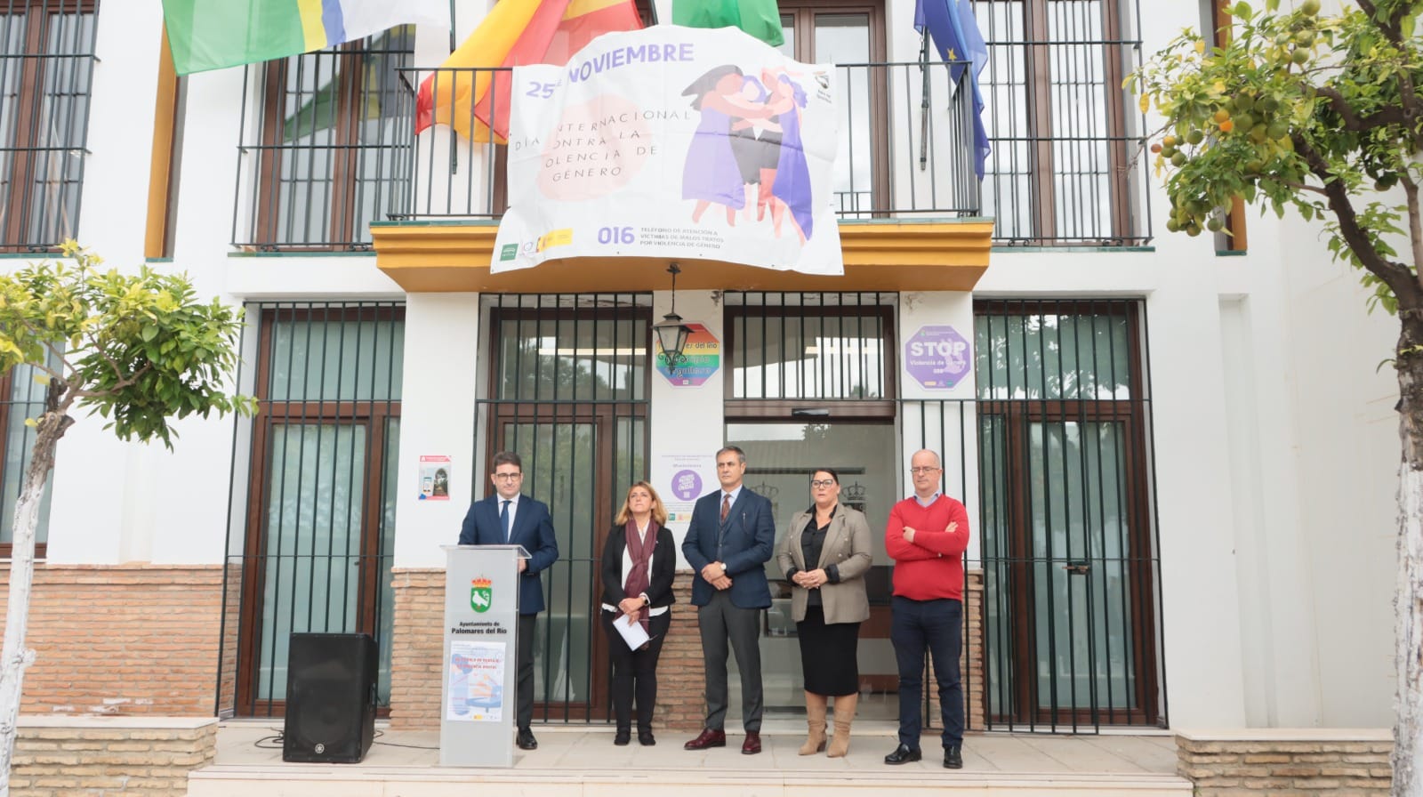 El Día Internacional contra la Violencia de Género pone el foco en la ciberviolencia en Palomares del Río