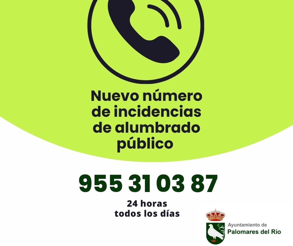 ¡Atención, vecinos! Cambio en el número de incidencias de alumbrado público