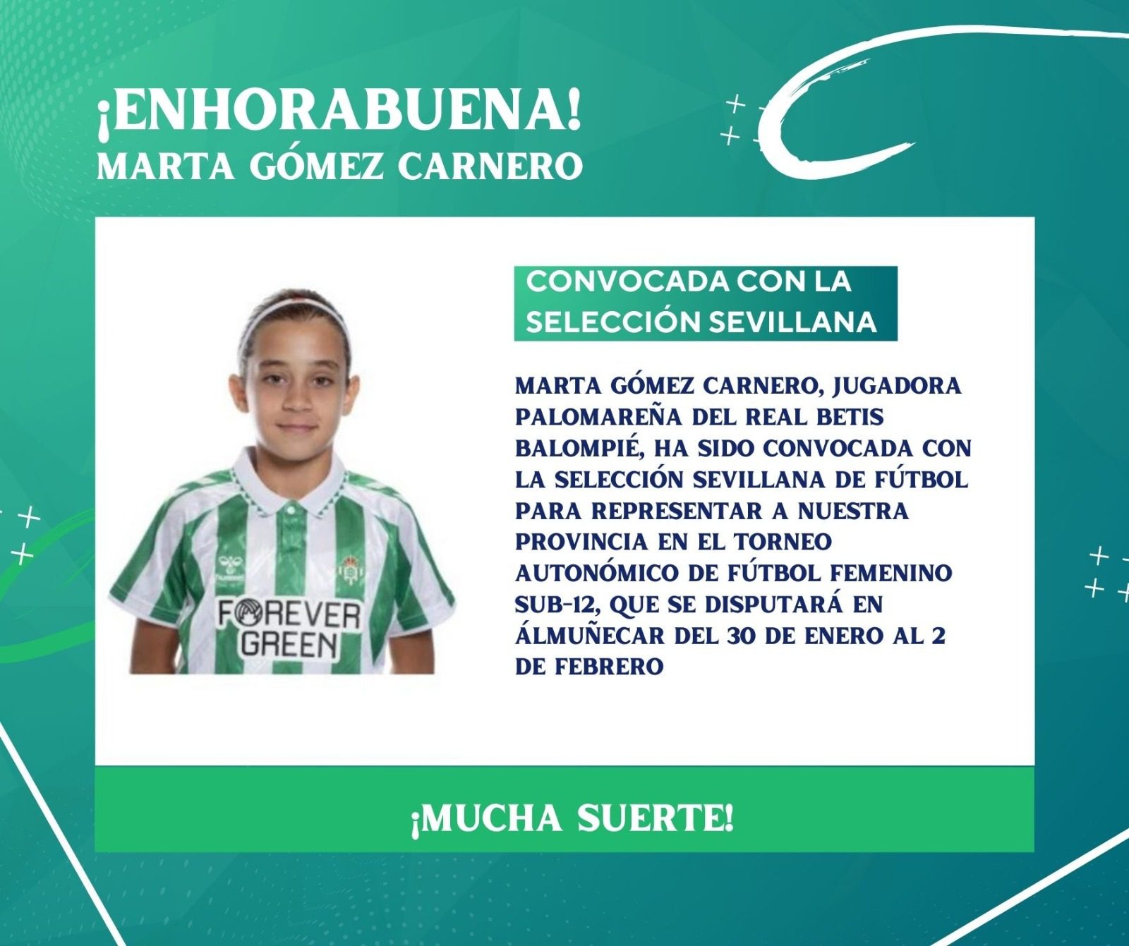 ¡Enhorabuena, Marta Gómez Carneiro!