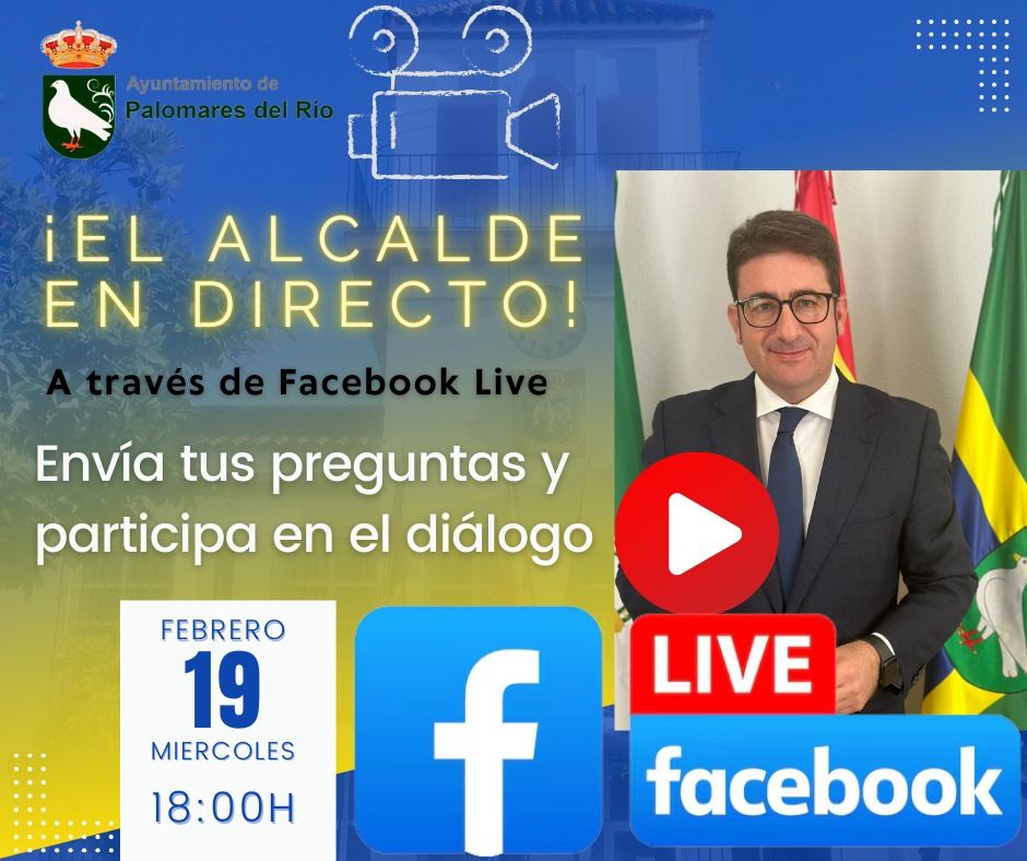 ¡Nuevos directos con el alcalde!