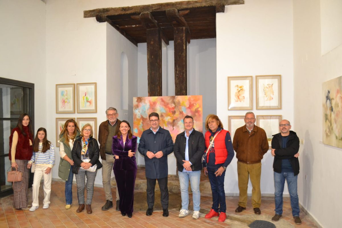 Así ha sido la inauguración de la exposición “El Aljarafe y Yo” de Mónica Castillo