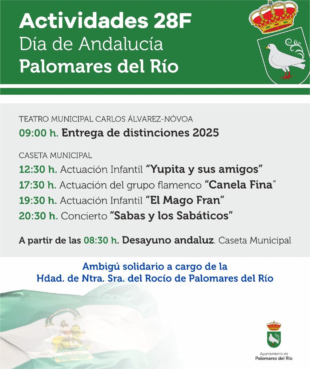 ¡Celebremos juntos el Día de Andalucía en Palomares del Río!