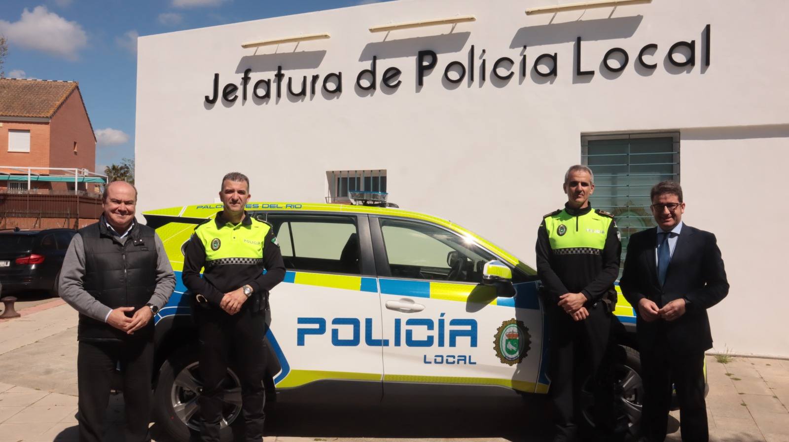 Presentado un nuevo vehículo de la Policía Local de Palomares del Río