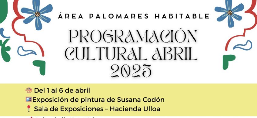 PROGRAMACIÓN CULTURAL ABRIL 2025