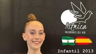 Julia Freire representará a Palomares del Río en el Torneo Nacional Base de Gimnasia Rítmica
