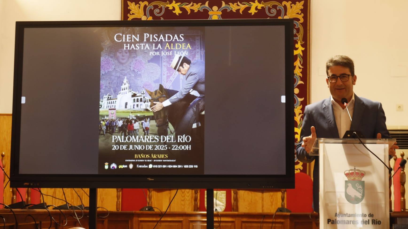 Palomares del Río acogerá el espectáculo musical “Cien pisadas hasta la aldea” el próximo 20 de junio