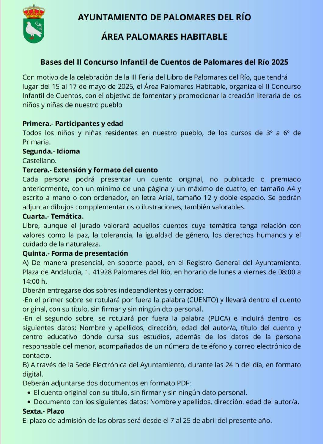 ¡Atención, pequeños grandes escritores!