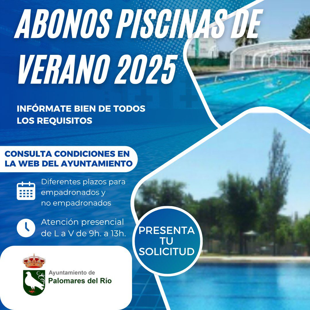 Abierta la solicitud de abonos de temporada para la Piscina Municipal