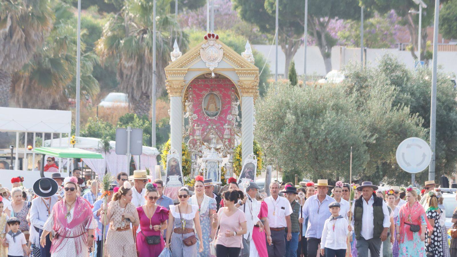 La Hermandad del Rocío de Palomares inicia su camino en su 25 aniversario
