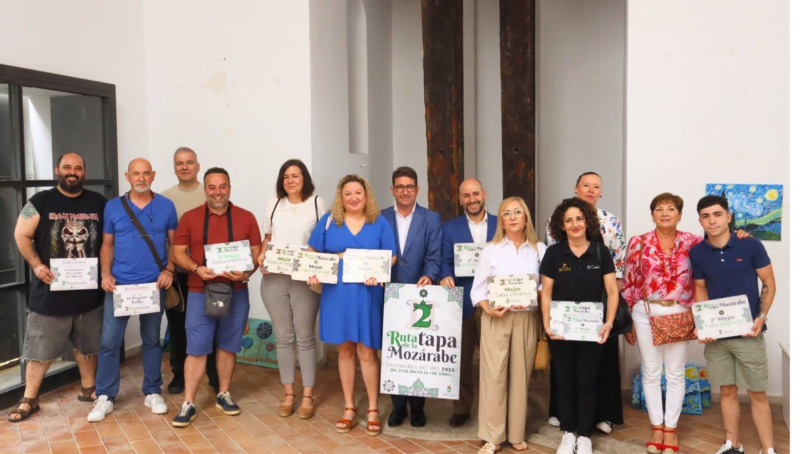 Entrega de premios de la II Ruta de la Tapa Mozárabe de Palomares del Río