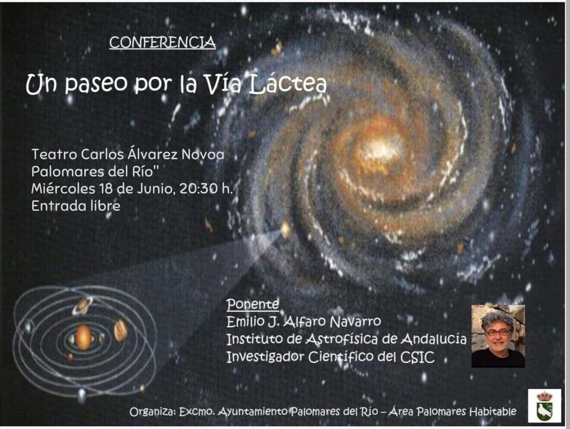 Conferencia ” Un paseo por La Vía Láctea”