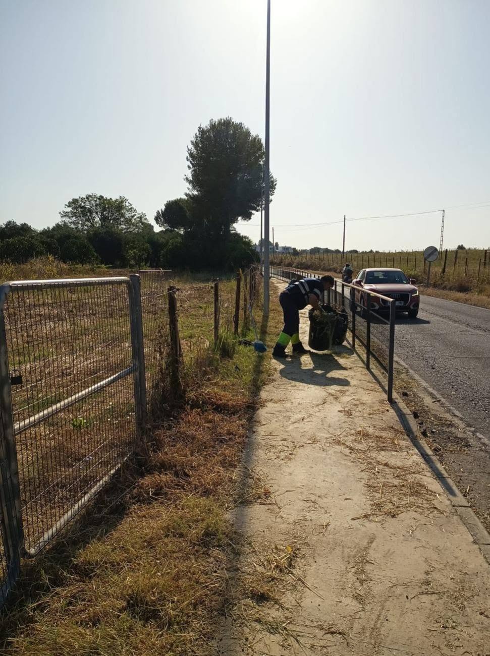 Mejoras en la senda ciclopeatonal Vista Aljarafe