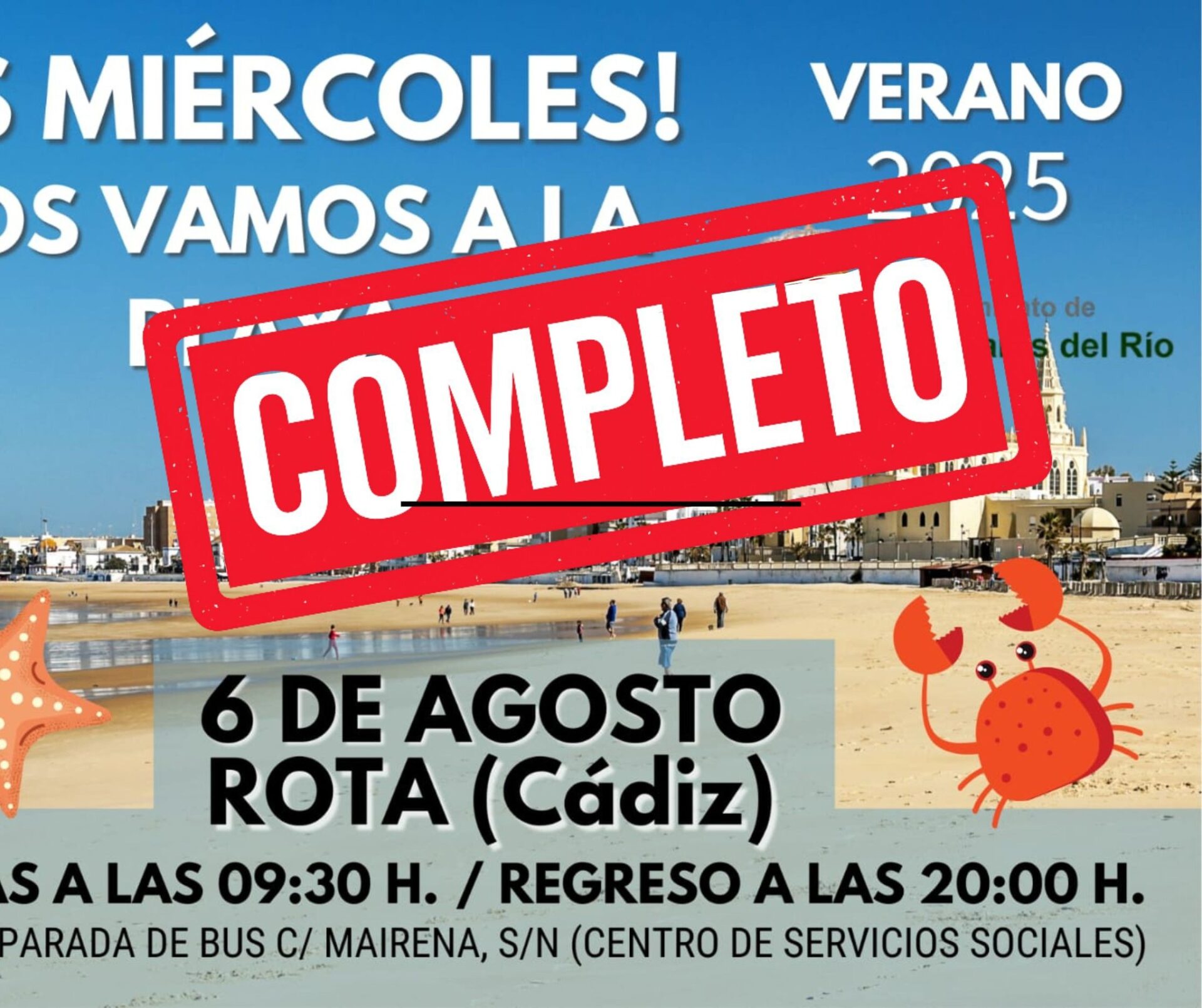 ¡Palomares se va a la playa!