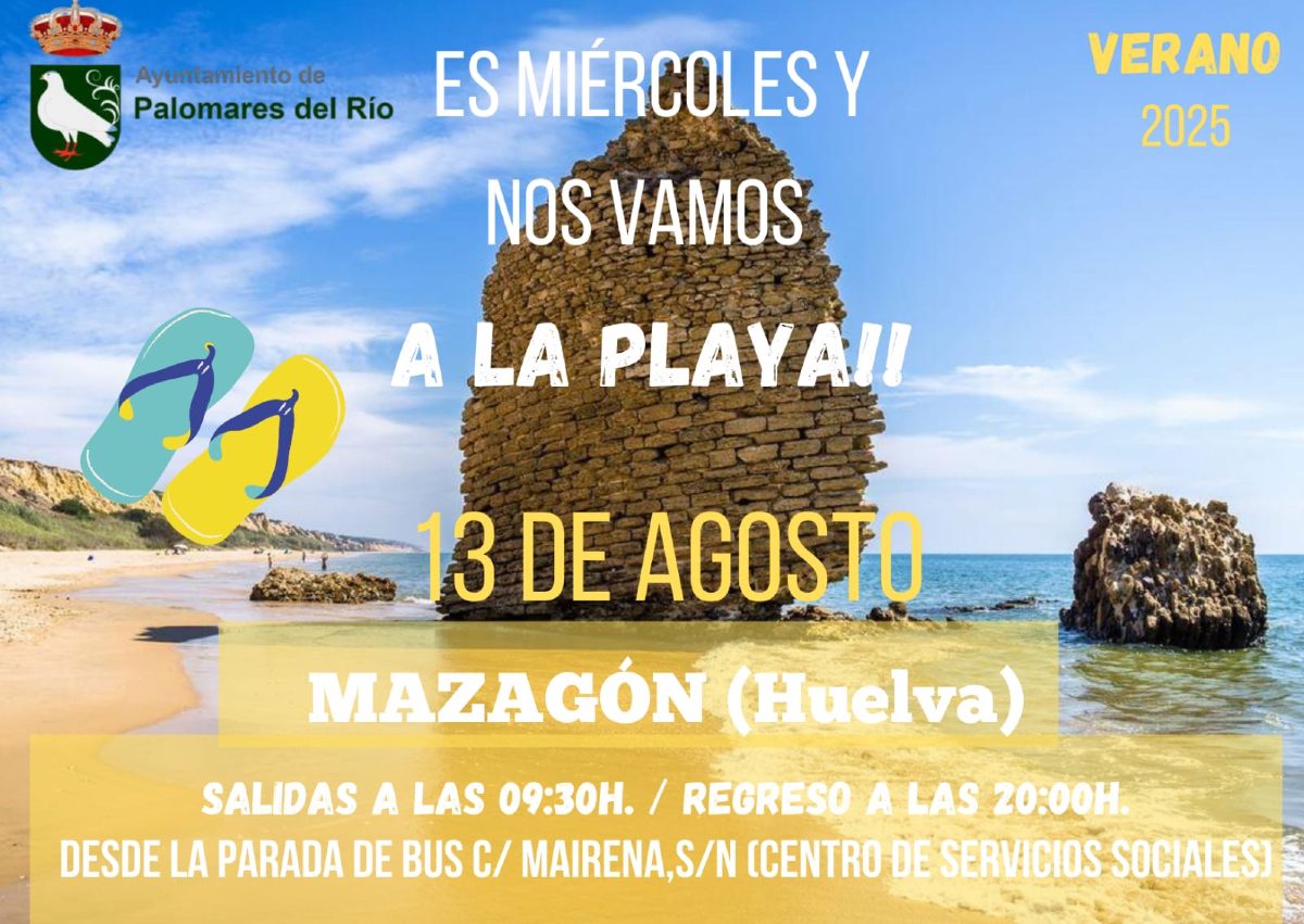 ¡¡NOS VAMOS A LA PLAYA!!