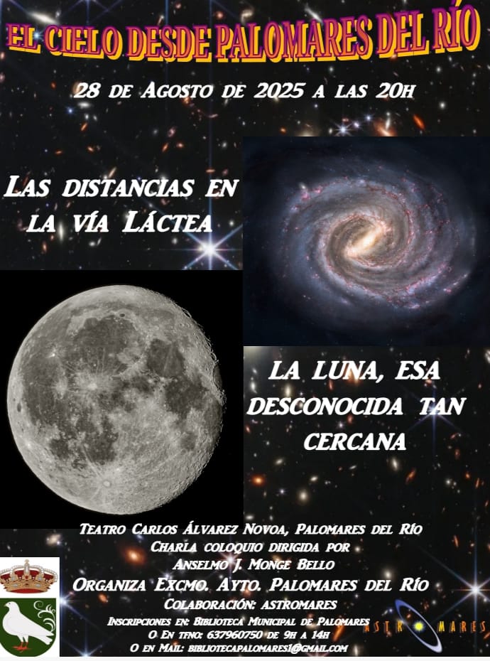 ¡Una noche para mirar al cielo desde Palomares del Río!