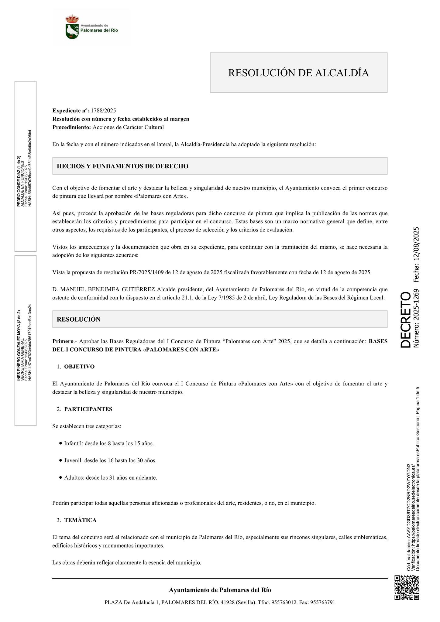 ¡Palomares con Arte te espera!