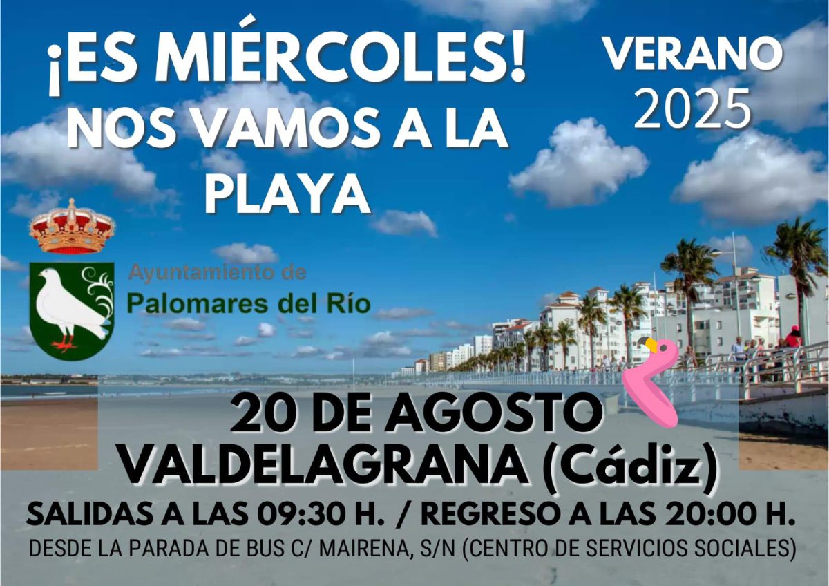 ¡¡NOS VAMOS A LA PLAYA!!