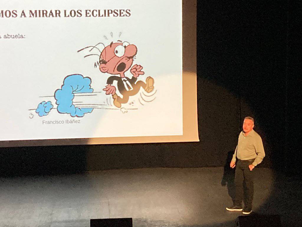 El trío ibérico de eclipses