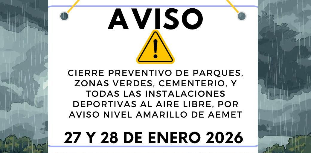 AVISO PREVENTIVO | NIVEL AMARILLO